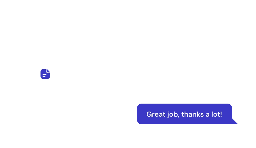 Weekly results in your inbox